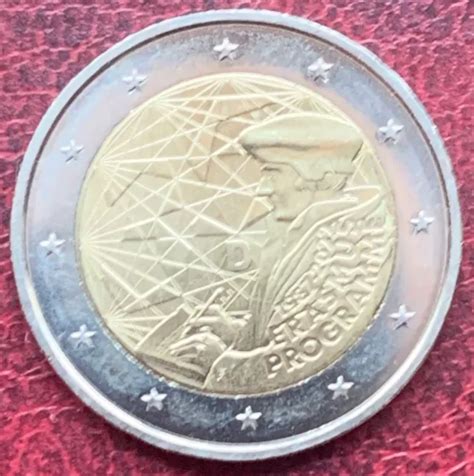 2 EURO GEDENKMÜNZE Deutschland 2023 Erasmus EUR 4 00 PicClick DE