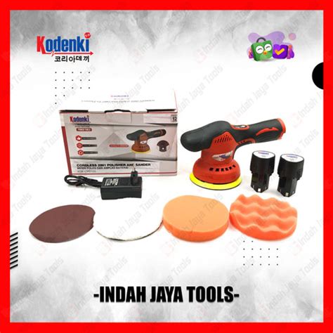 Jual KODENKI CPD105 Cordless Polisher 5 Mesin Poles Amplas Baterai