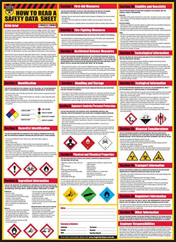 How To Read A Safety Data Sheet Sds Poster My Cleaning Connection