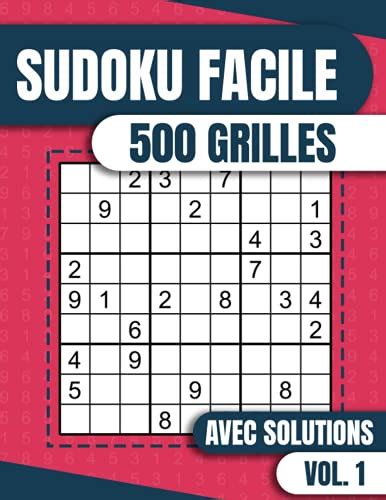 Sudoku Facile Grilles Sudoku Classique Niveau Simple Avec