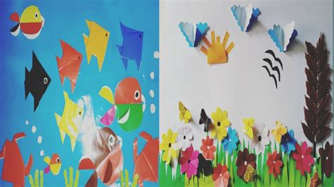 Karya Seni M Melipat Menggunting Dan Menempel Dari Kertas Origami