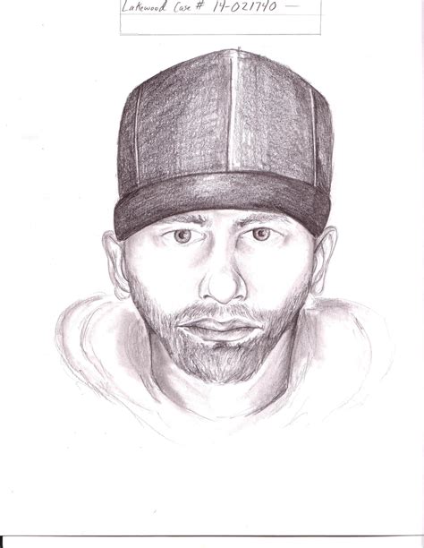 Police Release Sketch Of Carjacking Suspect The Lakewood Scoop