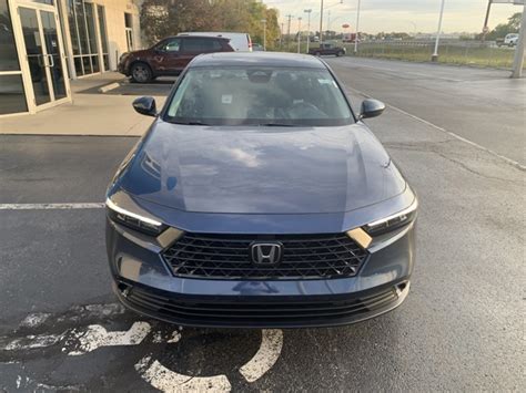 Honda Accord Ex Canyon River Blue Metallic D Sedan In