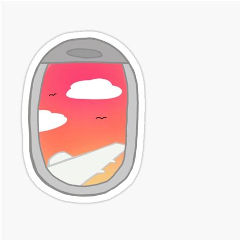 Airplane Stickers | Redbubble