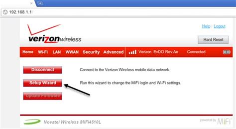 Configure Personal Hotspot With Verizon To Connect To The Internet