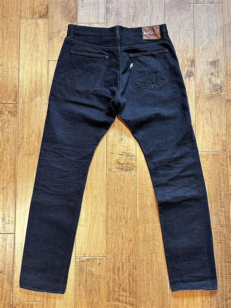 Pure Blue Japan Pure Blue Japan 019 Blackblue Selvedge Denim Jeans