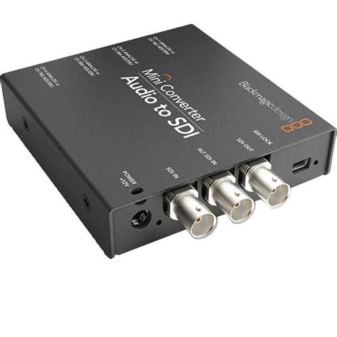 Blackmagic Design Mini Converter Audio To SDI CONVMCAUDS USA