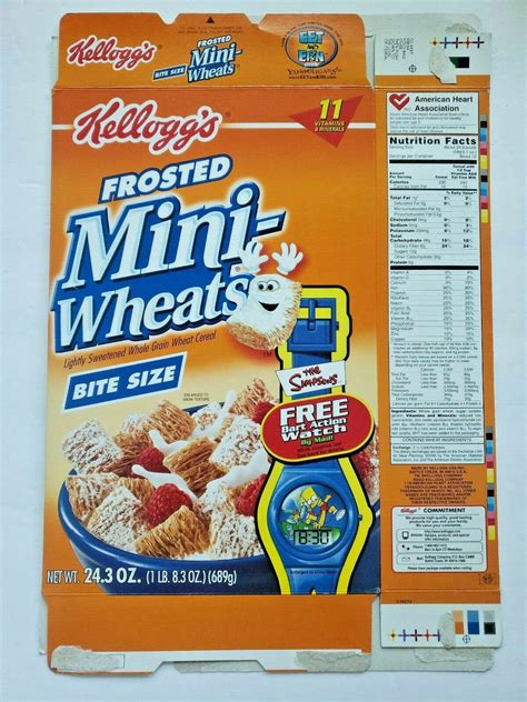 Kelloggs Original Frosted Mini Wheats Cereal Case