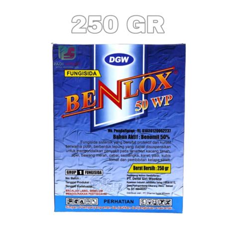 Jual Fungisida Sistemik BENLOX 50wp 250gr Shopee Indonesia