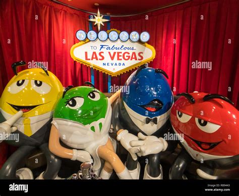 Mandms World Brand Shop On Las Vegas Strip Stock Photo Alamy