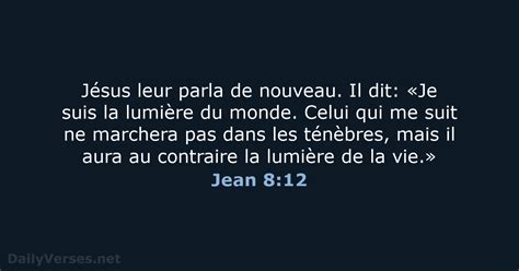 Octobre Verset Biblique Du Jour Jean Dailyverses Net