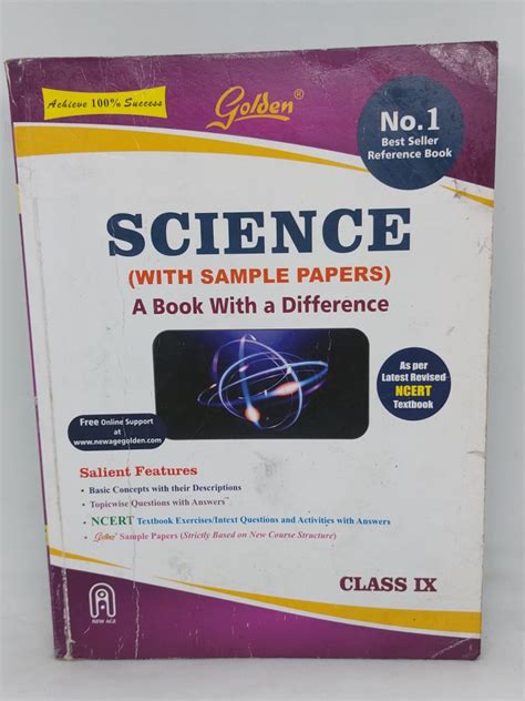 Golden Science With Sample Papers For CBSE Class IX Naresh Old