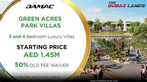 Damac Green Acres Park Villas At Damac Hills Dubai Youtube