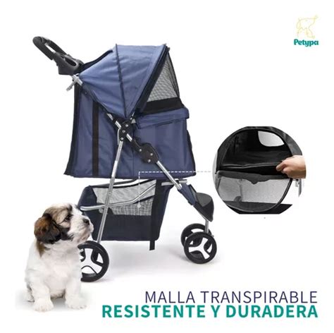 Carriola Plegable Para Perro Gato Mascotas Transportadora En Venta En