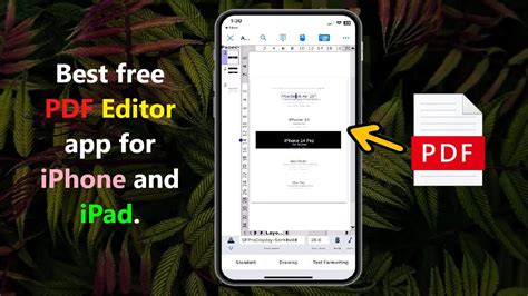 Best Free Pdf Editor App For Iphone And Ipad Youtube