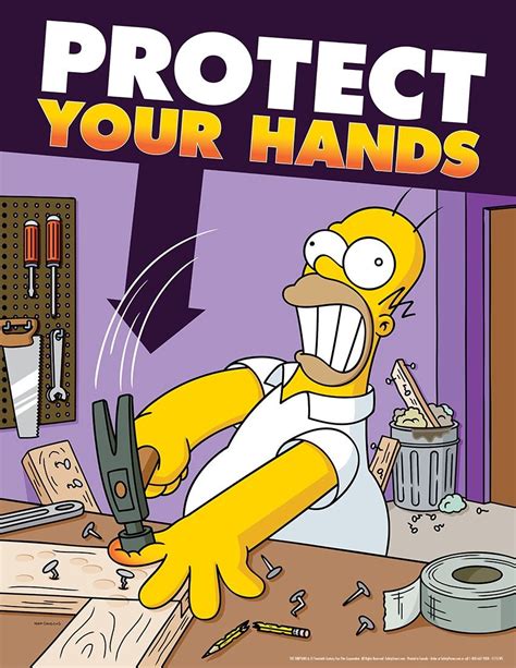 Simpsons To Promote Safety In The Workplace Simple But Is It Effective