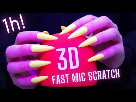 Asmr Fast And Aggressive Mic Scratching Brain Scratching With Long