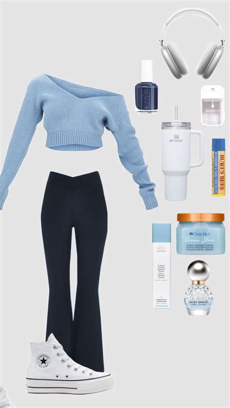 Blue Winter Outfit Inspiration