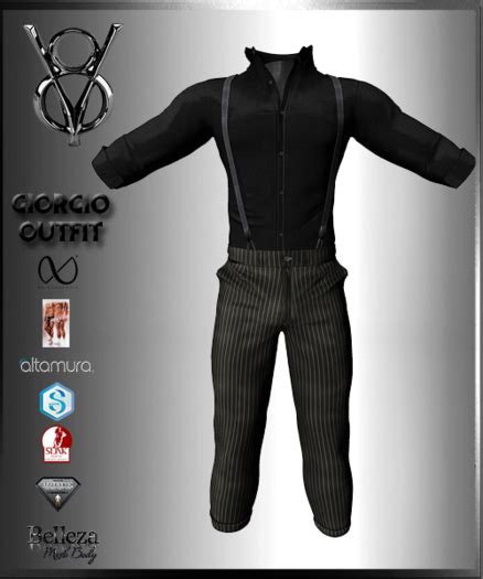 Second Life Marketplace V8 Shop Giorgio Outfitchalk Pants