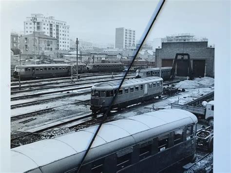 Fotografia Originale Fototeca Fs Ferrovie Dello Stato Automotrice Aln