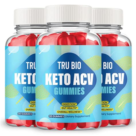 Tru Bio Keto Acv Gummies Maximum Strength Gummies Powerful Formula With