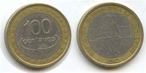 Timor Osttimor 100 Centavos 2012 M5430 Boaventura De Manufahi Vf