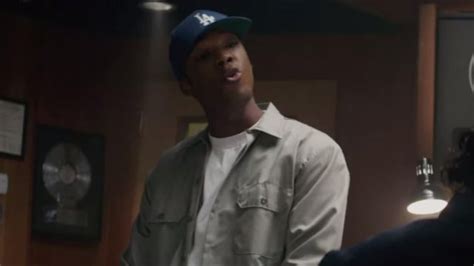 The Black Los Angeles Dodgers Cap Worn By Dr Dre Corey Hawkins In