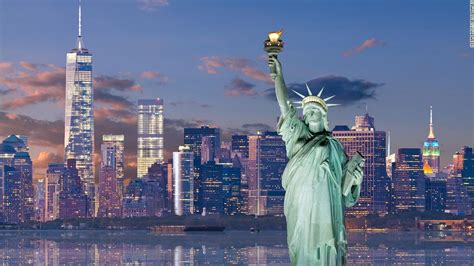 Statue Of Liberty Wallpaper At Night