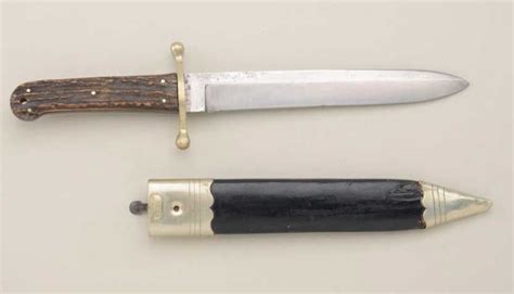 Spear Point Bowie Knife Marked Joseph Rodgers Maker Rodgers And Sons Cutlers To The R Majesties Shef