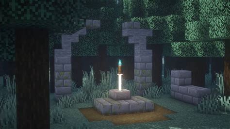 A Candle Is Lit In The Middle Of A Forest