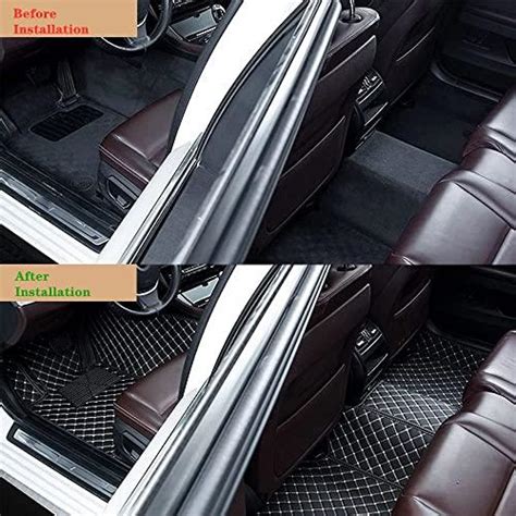 LSLYCN Car Floor Mats Luxury All Weather Mats Men Women Customized For