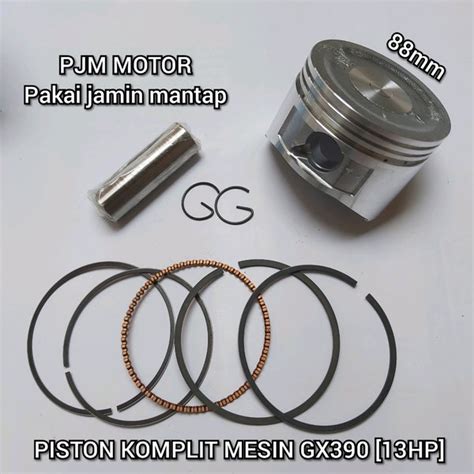 Jual Piston Seher Komplit Mesin Gx Hp Honda Genset W W Kw