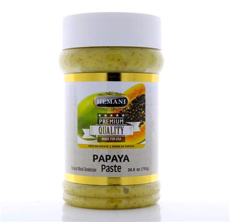 HEMANI Fresh Raw Green Papaya Paste 26 5 OZ 750g Natural Meat