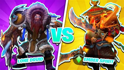 LONE DRUID Vs EMBER SPIRIT Matchup EXPLAINED Dota 2 YouTube