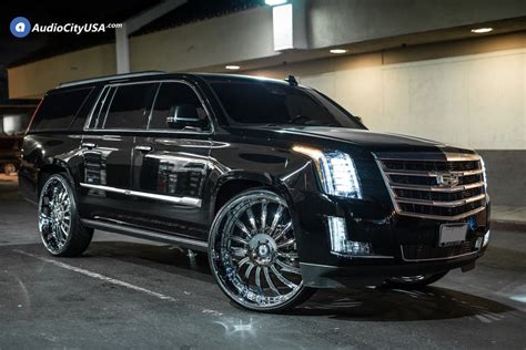 2016 Cadillac Escalade 30″ Asanti Wheels Af815 Chrome Deep Dish Rims