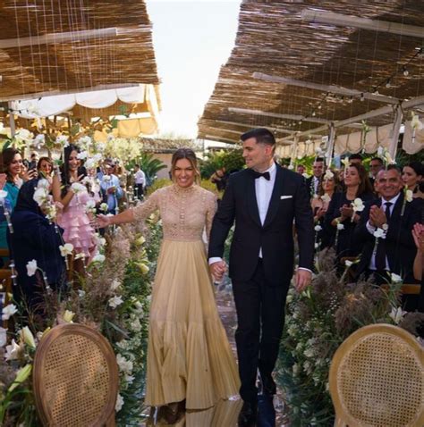 (Photos) Simona Halep celebrates marriage to boyfriend Toni Iuruc