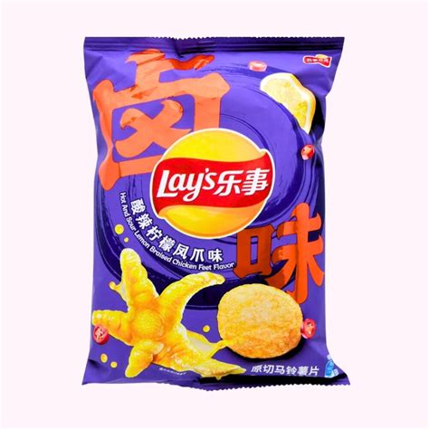 Kínai Lays Chips Hot And Sour Lemon Chicken Feet Soasia