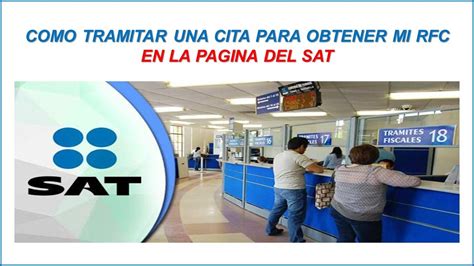 Como Sacar Una Cita Para Mi Rfc De La Pagina Del Sat 2025 Youtube