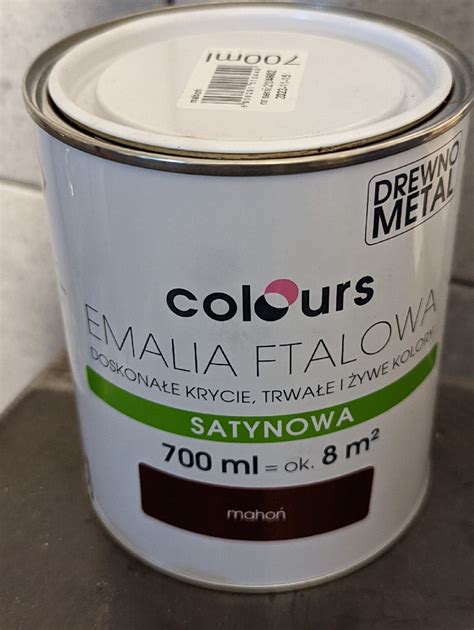 Emalia ftalowa colours mahoń 700ml 0 7l Kraków Kup teraz na Allegro