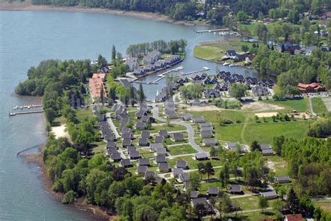 Wendisch Rietz aus der Vogelperspektive Ferienpark Scharmützelsee