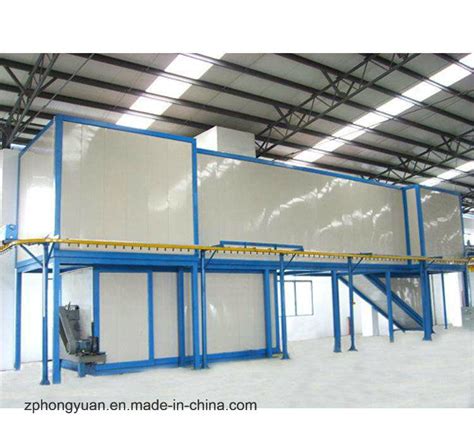 China Manufacturer Hongyuan Electrostatic Powder Coating Plant With