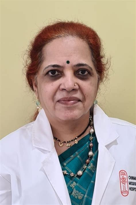 Dr Prema I Koujalgi Chinmaya Mission Hospital Bangalore