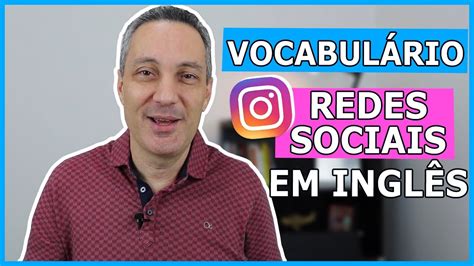 Redes Sociais em inglês Social Media Vocabulary YouTube