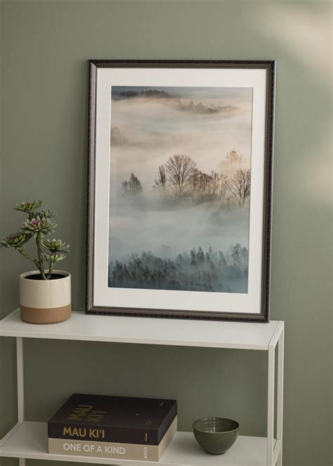 Buy Frame Abisko Silver 60x80 Cm Picture Mount White 50x70 Cm Here