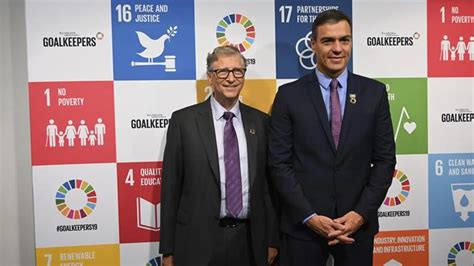 S Nchez Se Re Ne En Davos Con Bill Gates Ejecutivos De Google Y De