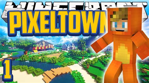 Minecraft Mods Pixelmon Pixeltown Adventure Pallet Town Ep 1