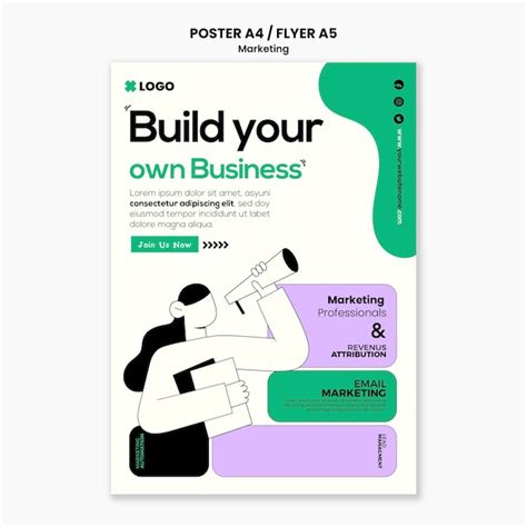 Premium Psd Business Strategy Poster Template