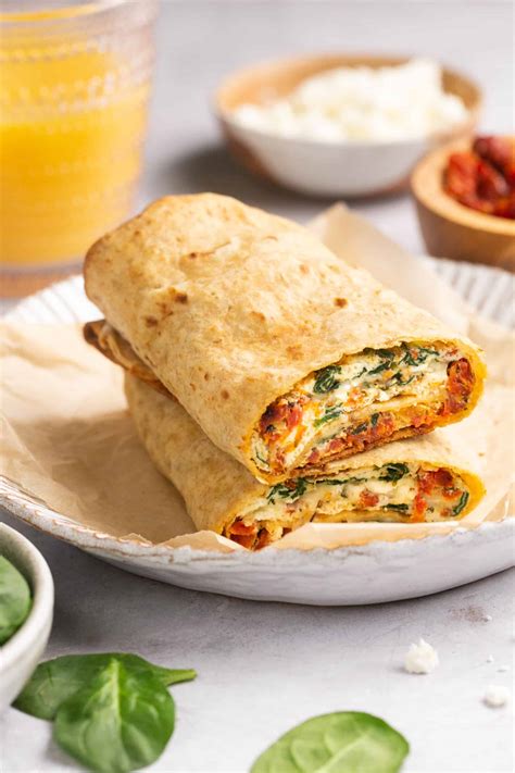 Copycat Starbucks Spinach Feta Wrap Recipe Double The Protein