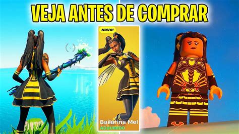 Veja Antes De Comprar Skin Bailarina Mel Fortnite Youtube