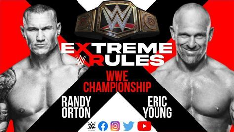 Extreme Rules Custom Match Card Rwwe